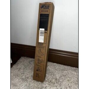 Blue Hawk 4-Pack 0.25-in x 2.5-in x 20-in PVC Plastic Tile Black 338683